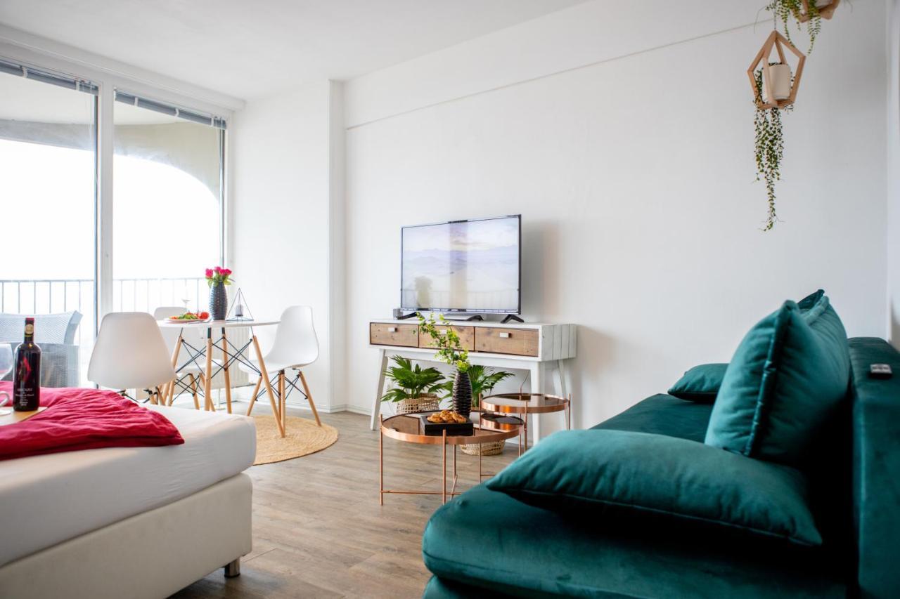 Modernes Apartment Mit Tollem Blick Ueber Die Stadt Augsburg Dış mekan fotoğraf
