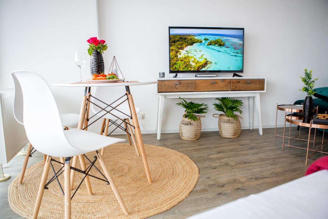 Modernes Apartment Mit Tollem Blick Ueber Die Stadt Augsburg Dış mekan fotoğraf